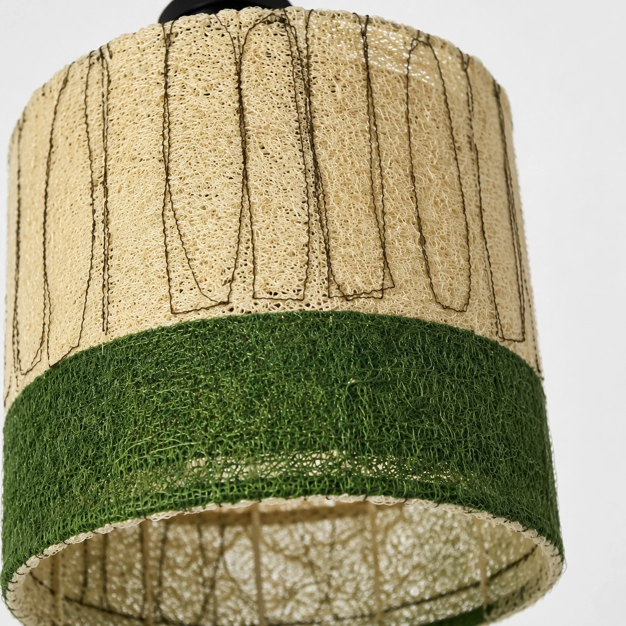 Loofah pendant shade product view